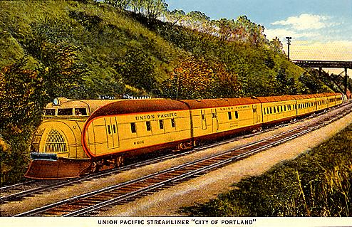 SALEM OR 1962 Southern Pacific Railroad CASCADE TRAIN 
