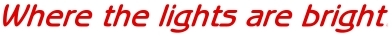 wherethelightsarebrightfont1